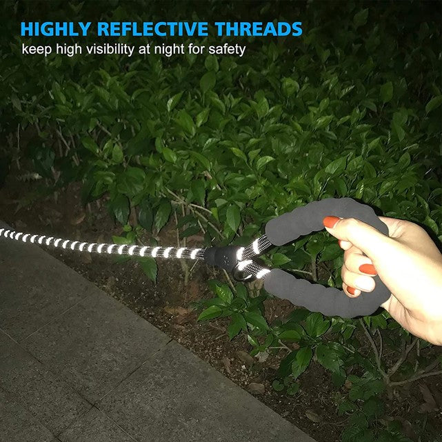 Reflective Foam Handle Dog Lead