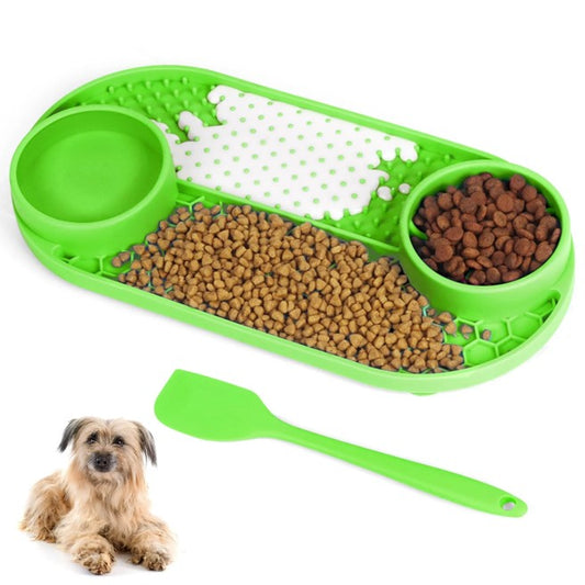 Lick Mat with Built in Bowl